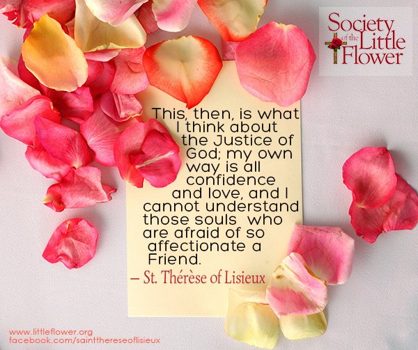 Daily Reflections by St. Therese from the Society of the Little Flower