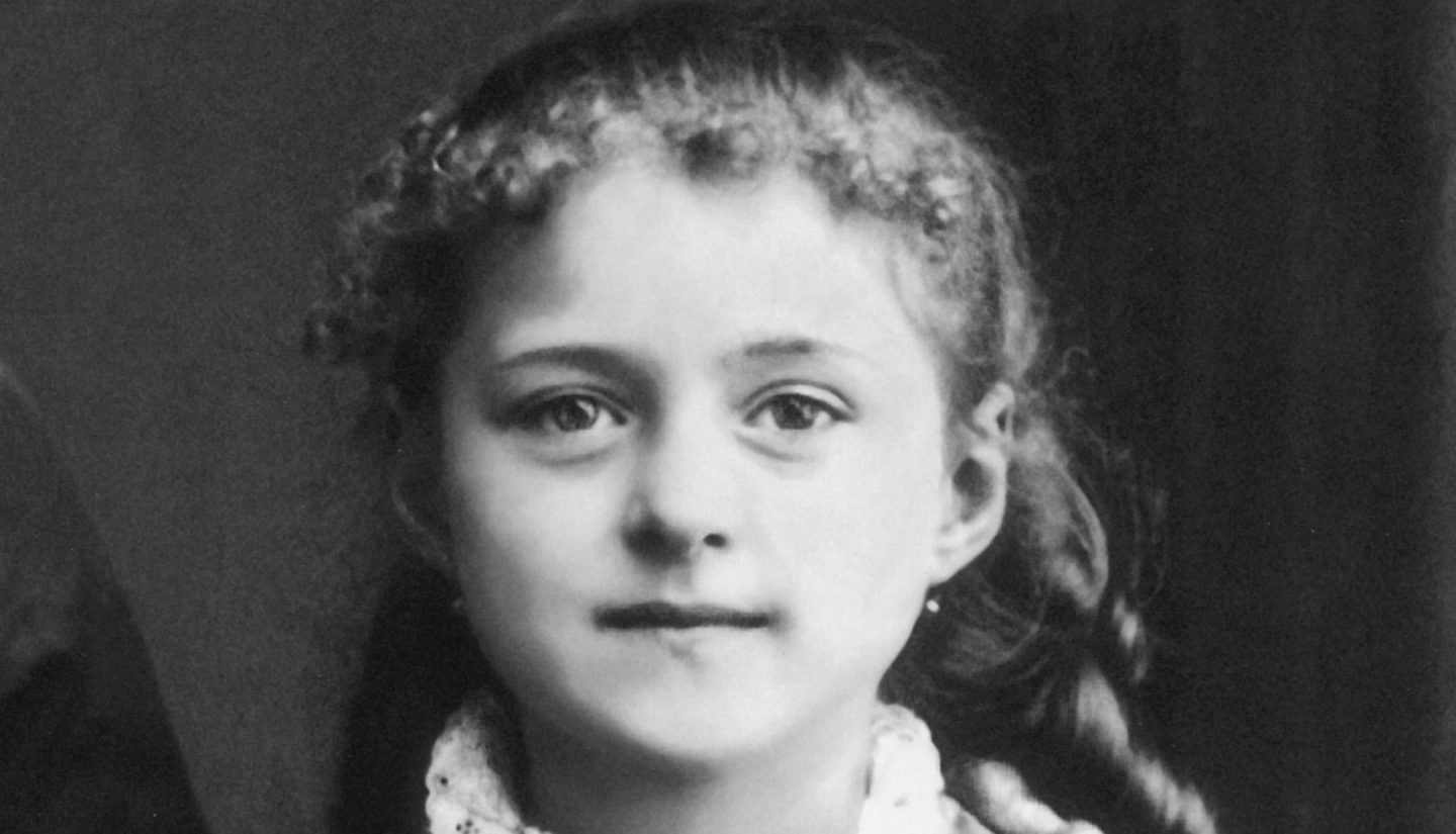 St. Therese, at age 8