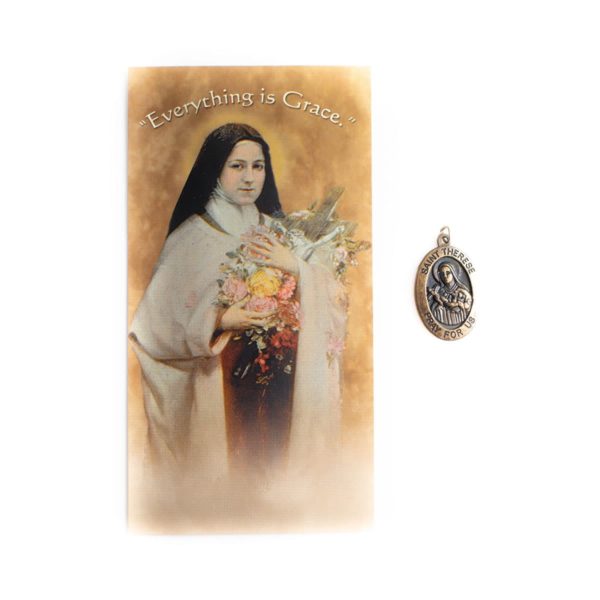 St. Therese's Novena Prayer Card