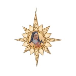 St. Therese Star Christmas Ornament
