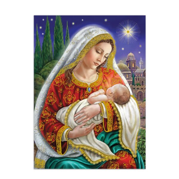 2024 Society of the Little Flower Madonna and Child Christmas Card