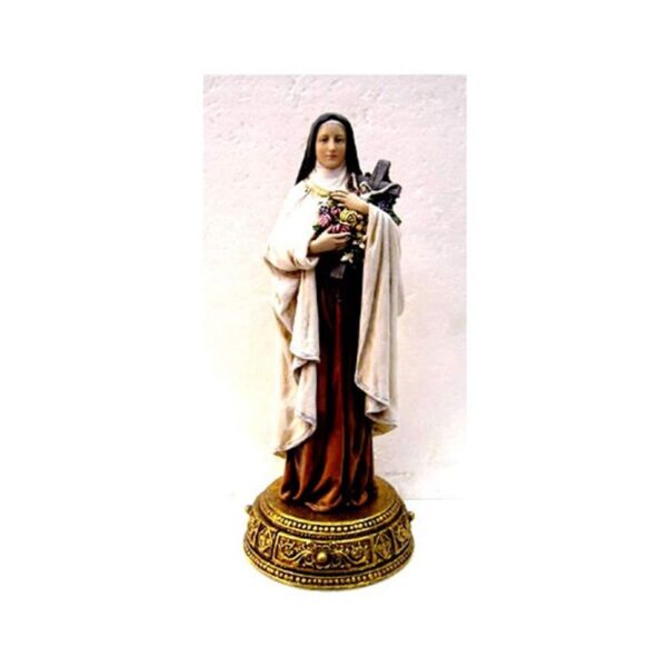 St Therese Statue with Prayer Drawer #912