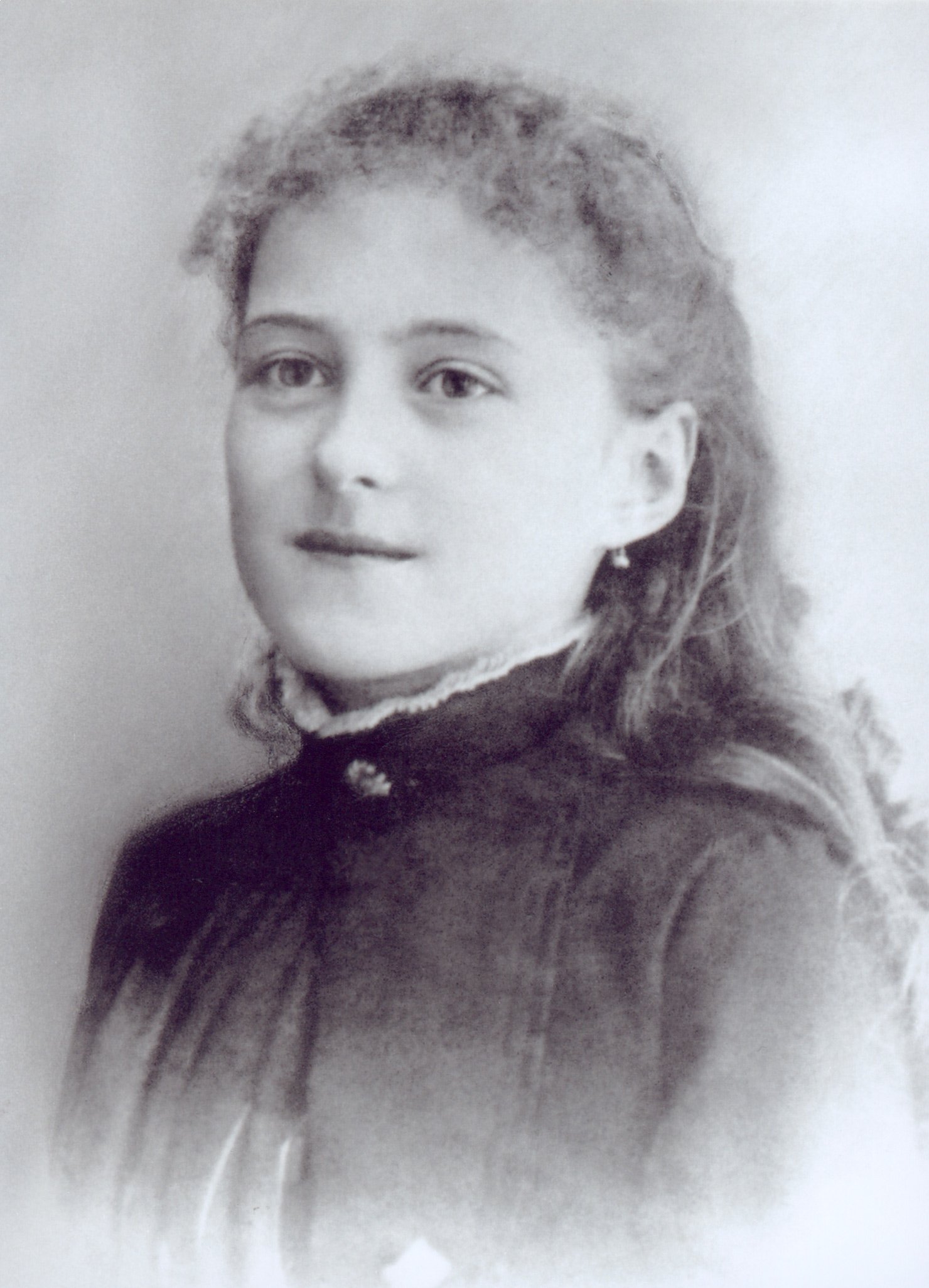 Photo of St. Therese at age eight.