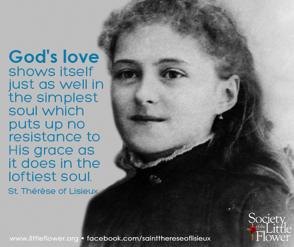 Photo of St. Therese at age 8.