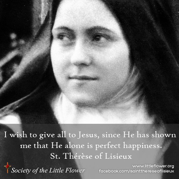 Photo detail of St. Therese of Lisieux in a group shot at Le Carmel monastery.
