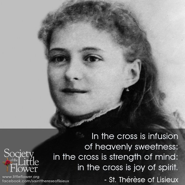 Photo of St. Therese as a young girl