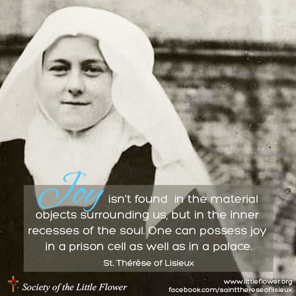 St. Therese as a novice