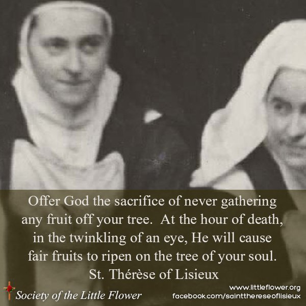 Photo of St. Therese of Lisieux; detail of Therese next to her sister, Celine, doing laundry at an outdoor washtub.