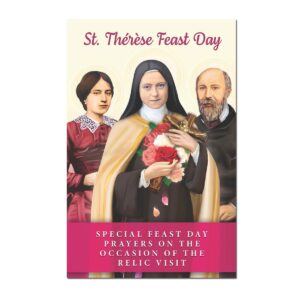 14 Day St. Therese Feast Day Prayer Booklet Cover