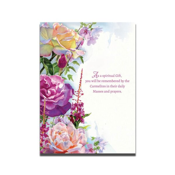 #353 Beautiful Birthday Card spiritual message