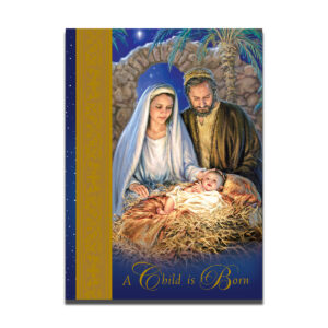 125 Holy Family Christmas card with image of the Holy Family