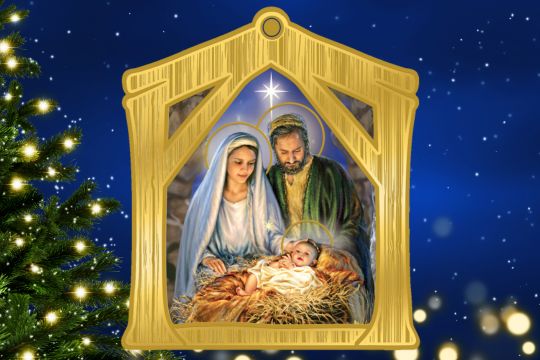 Holy Family Ornament