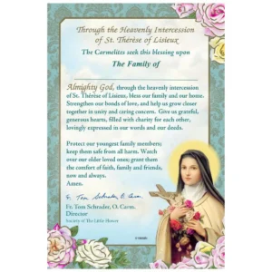 St. Thérèse Family Blessing Card